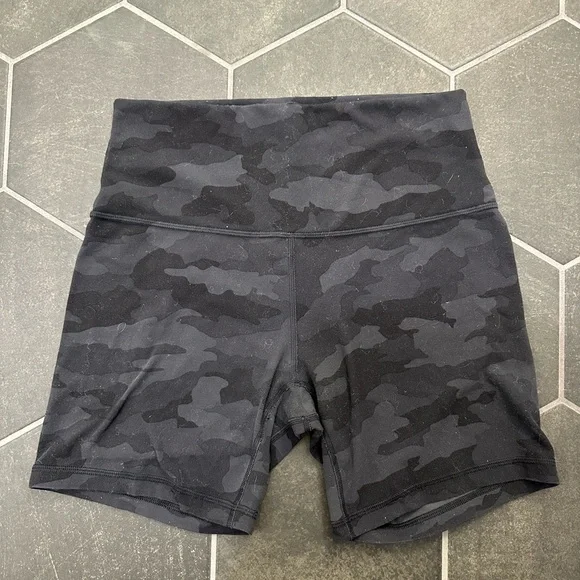 lululemon Dark Camo Shorts - Picture 2 of 2